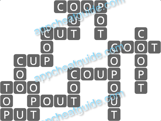 Wordscapes 18100 Calm 12 4 Master answer image answer