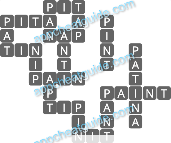 Wordscapes 18106 Calm 12 10 Master answer image answer