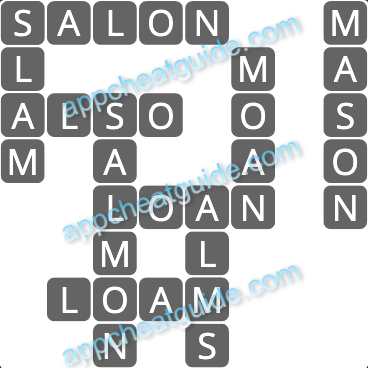 Wordscapes 18143 Cosmo 3 15 Master answer image answer