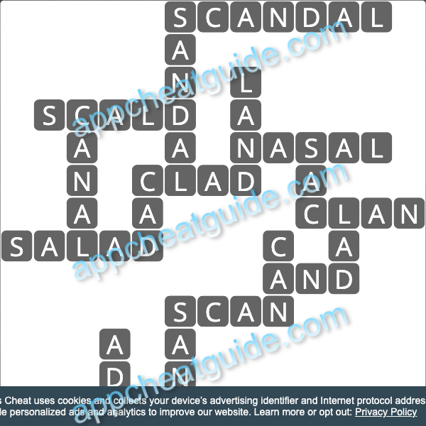 Wordscapes 18160 Arid 4 16 Master answer image answer