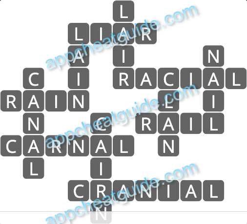 Wordscapes 18175 Climb 9 15 Master answer image answer