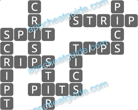 Wordscapes 18306 Still 4 2 Master answer image answer