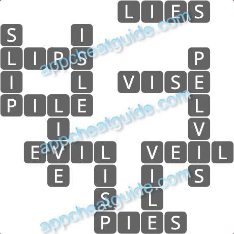Wordscapes 18324 Gift 4 4 Master answer image answer