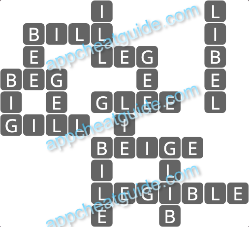 Wordscapes 18328 Gift 4 8 Master answer image answer