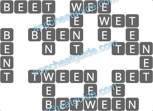 Wordscapes 18332 Gift 4 12 Master answer image answer