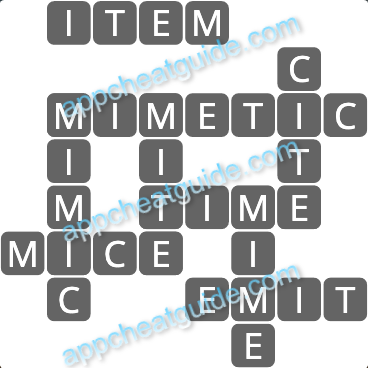 Wordscapes 18336 Gift 4 16 Master answer image answer