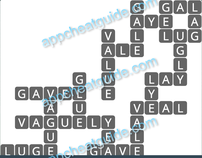 Wordscapes 18343 Rock 8 7 Master answer image answer