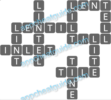 Wordscapes 18350 Rock 8 14 Master answer image answer