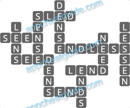 Wordscapes 18357 Amber 5 5 Master answer image answer