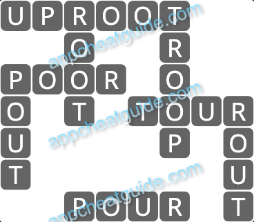 Wordscapes 18369 Bright 18 1 Master answer image answer