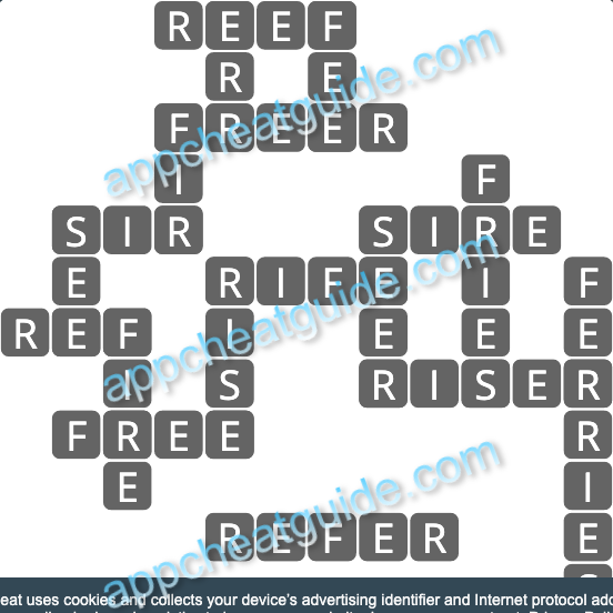 Wordscapes 18390 Range 4 6 Master answer image answer