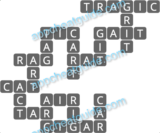 Wordscapes 18396 Range 4 12 Master answer image answer