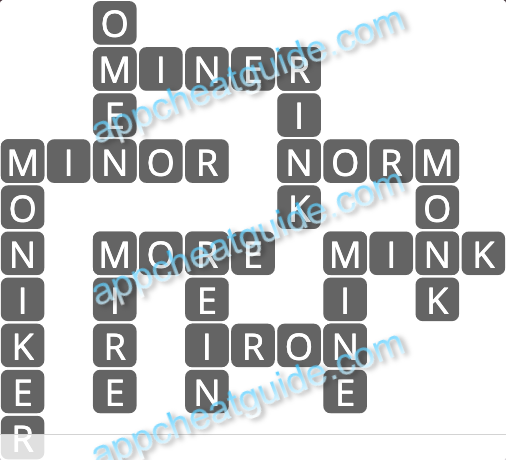 Wordscapes 18405 Erode 4 5 Master answer image answer