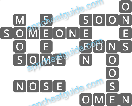 Wordscapes 18438 Set 9 6 Master answer image answer