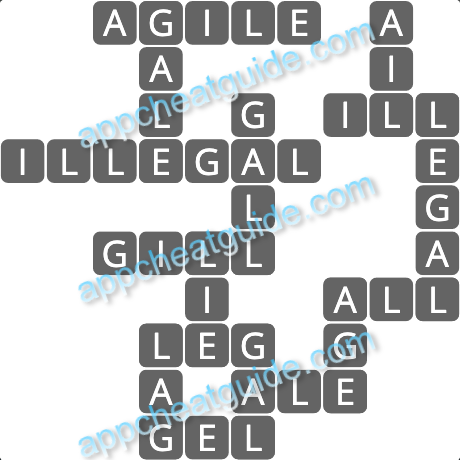 Wordscapes 18439 Set 9 7 Master answer image answer