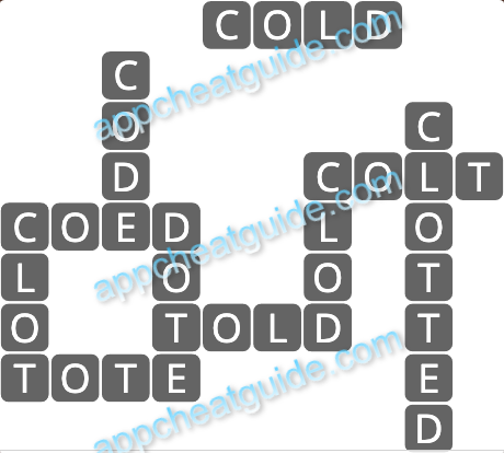 Wordscapes 18484 Mist 20 4 Master answer image answer