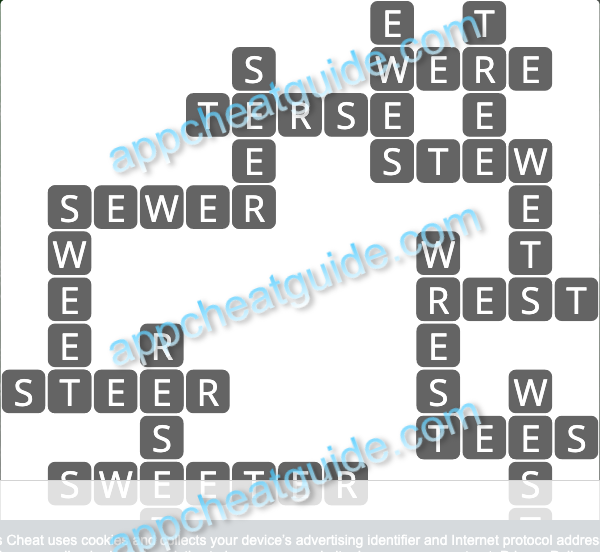 Wordscapes 18487 Mist 20 7 Master answer image answer