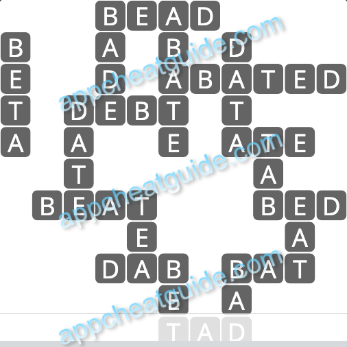 Wordscapes 18490 Mist 20 10 Master answer image answer