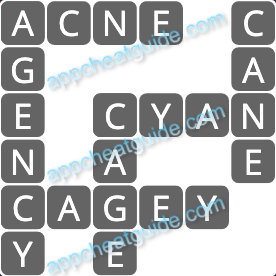 Wordscapes 18493 Mist 20 13 Master answer image answer