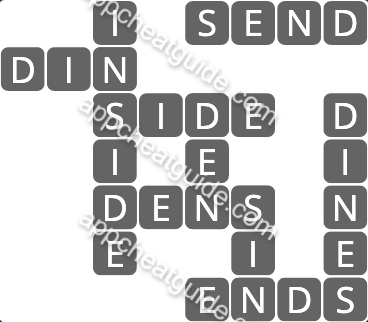 Wordscapes 185 Rays 9  Sky answer image answer