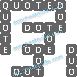 Wordscapes 18533 Field 4 5 Master answer image answer