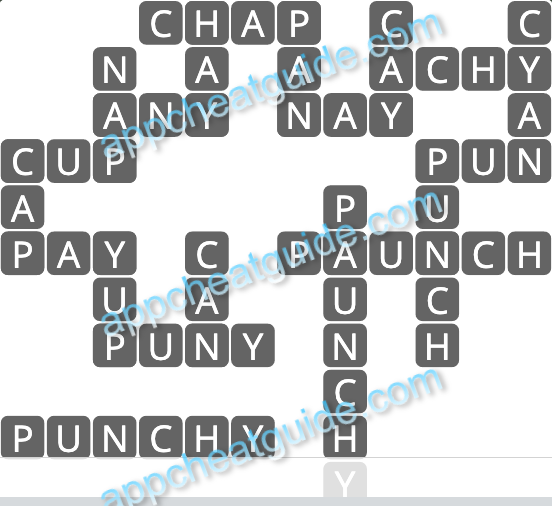 Wordscapes 18554 Cliff 4 10 Master answer image answer