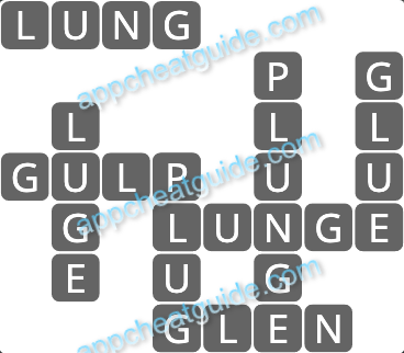 Wordscapes 18572 Glass 4 12 Master answer image answer