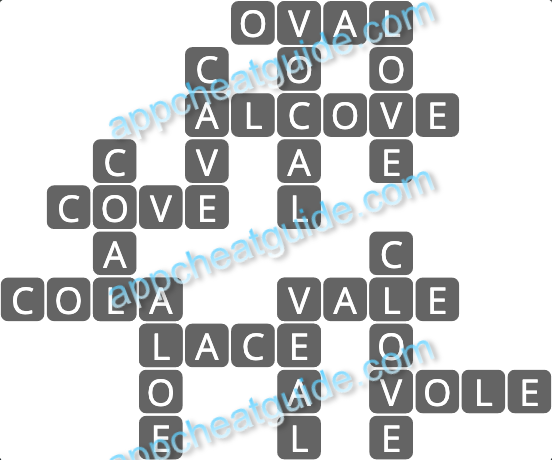 Wordscapes 18629 Arrive 7 5 Master answer image answer