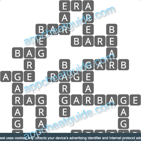 Wordscapes 18660 Leaf 11 4 Master answer image answer