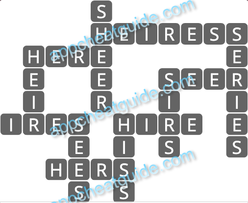 Wordscapes 18682 Dawn 16 10 Master answer image answer