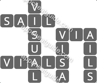 Wordscapes 187 Rays 11  Sky answer image answer