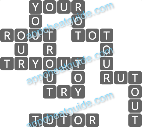 Wordscapes 18711 Bright 19 7 Master answer image answer