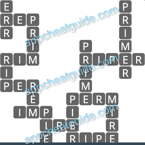 Wordscapes 18719 Bright 19 15 Master answer image answer