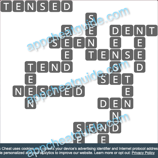 Wordscapes 18749 Curve 4 13 Master answer image answer