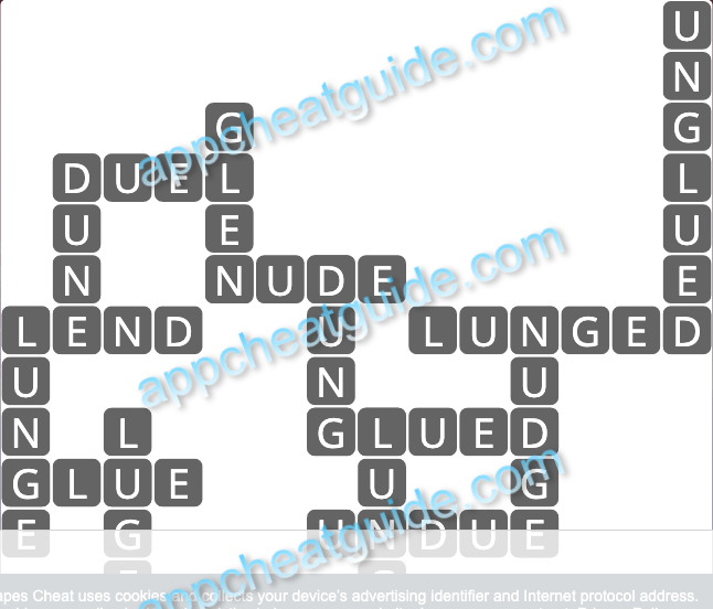 Wordscapes 18756 Dusk 5 4 Master answer image answer