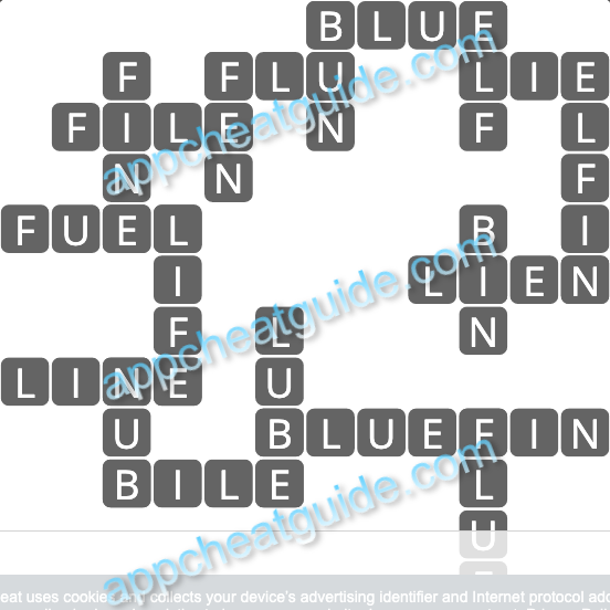Wordscapes 18794 Frond 8 10 Master answer image answer