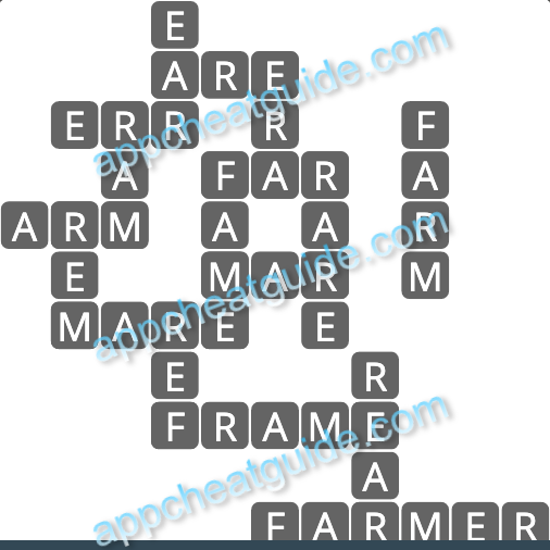 Wordscapes 18797 Frond 8 13 Master answer image answer