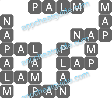 Wordscapes 18820 Watch 4 4 Master answer image answer