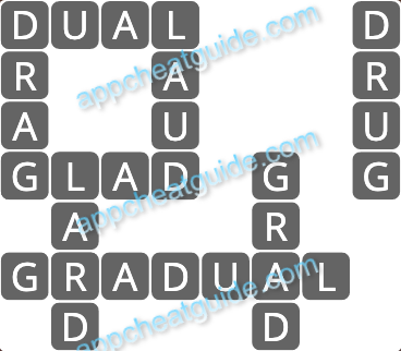 Wordscapes 18860 Lush 9 12 Master answer image answer