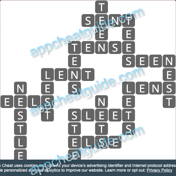 Wordscapes 18861 Lush 9 13 Master answer image answer