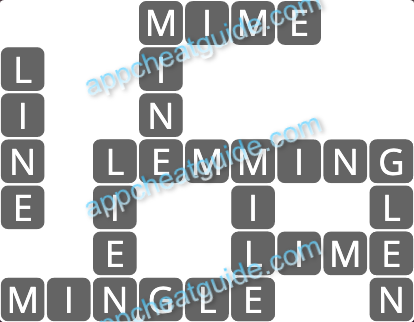 Wordscapes 18889 Below 11 9 Master answer image answer