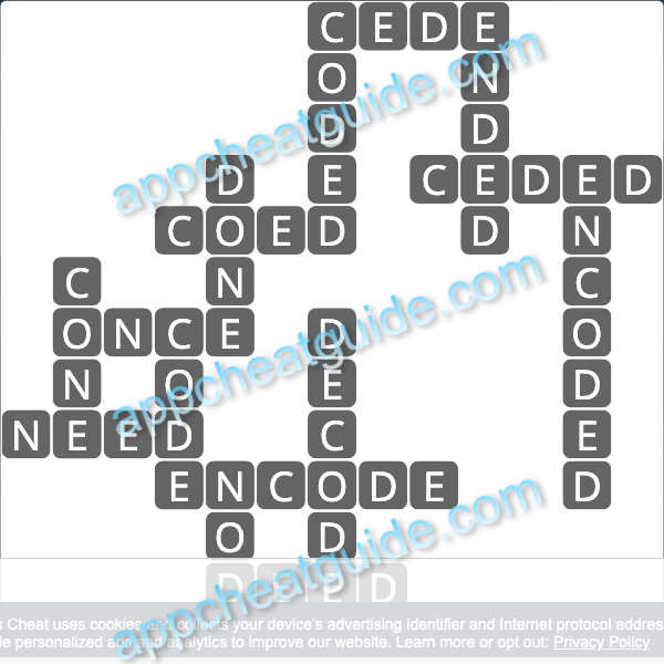 Wordscapes 19025 Snow 4 1 Master answer image answer