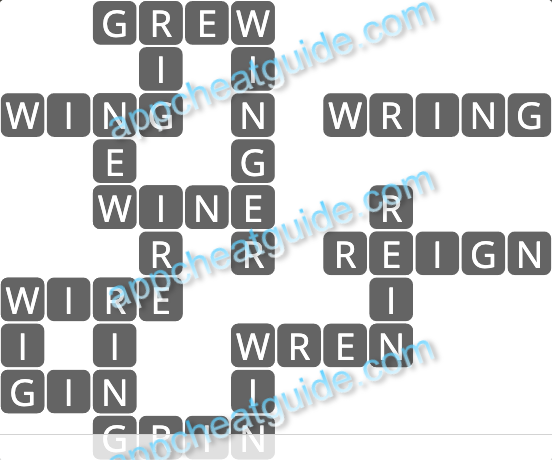 Wordscapes 19027 Snow 4 3 Master answer image answer