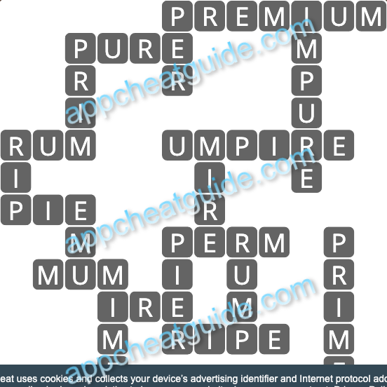 Wordscapes 19029 Snow 4 5 Master answer image answer