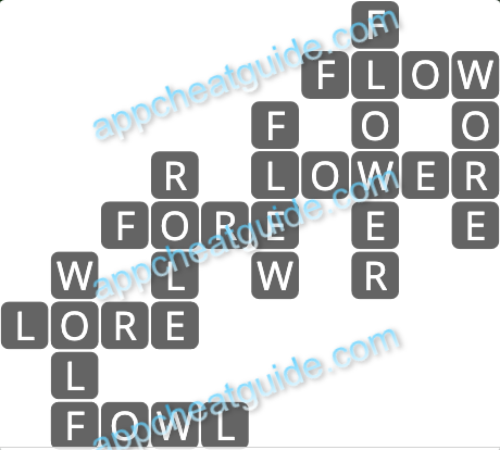 Wordscapes 19056 Curl 4 16 Master answer image answer