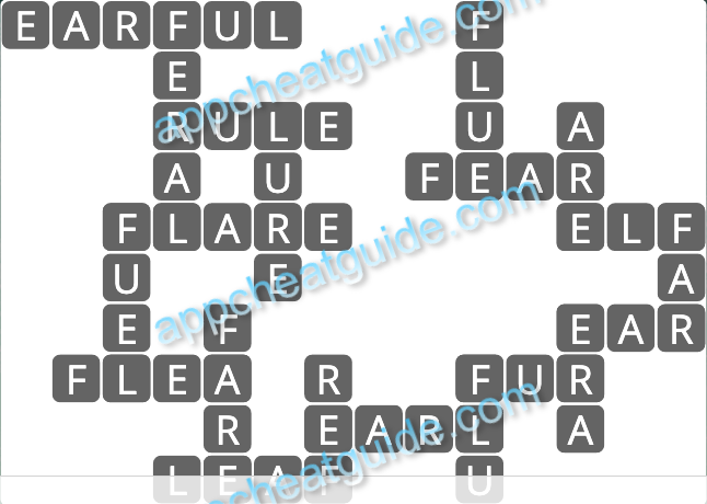 Wordscapes 19073 Sky 9 1 Master answer image answer