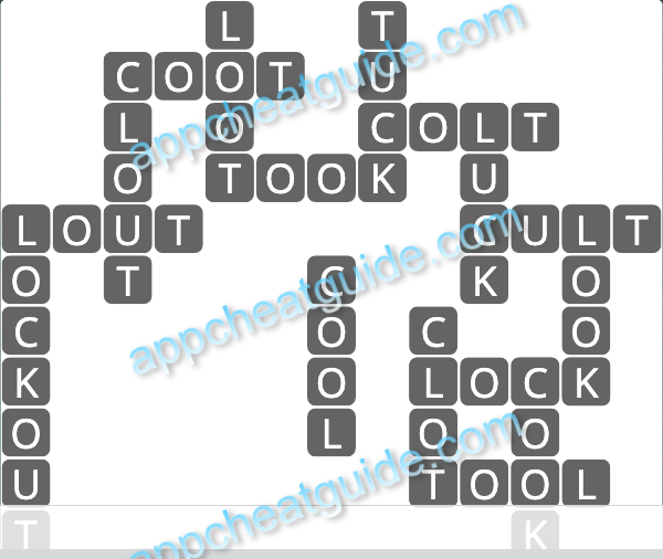 Wordscapes 19116 Thick 4 12 Master answer image answer
