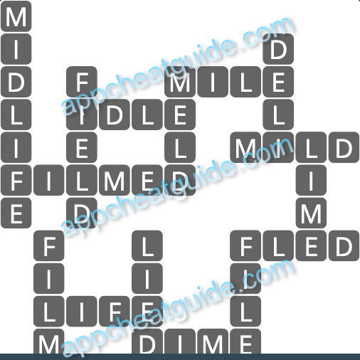 Wordscapes 19127 Depth 4 7 Master answer image answer