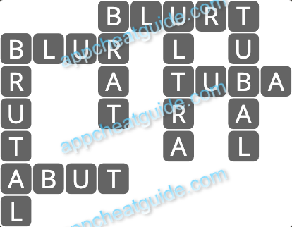 Wordscapes 19142 Above 6 6 Master answer image answer