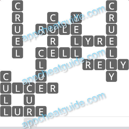 Wordscapes 19154 Pebble 10 2 Master answer image answer